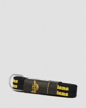 Black+Yellow — Tetoron Dr.Martens 55 Inch Flat Shoe Laces (8-10 Eye) | SN-DM85187