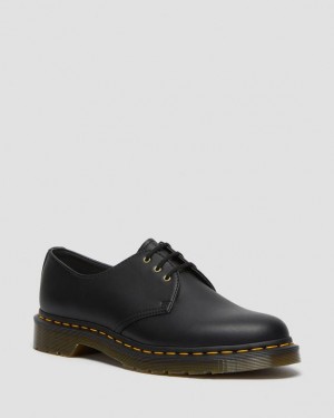 Black — Felix Rub Off Dr.Martens Vegan 1461 Felix Oxford Shoes | SN-DM85037