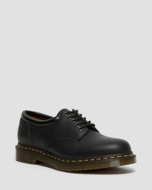 Black — Nappa Leather Dr.Martens 8053 Nappa Leather Casual Shoes | SN-DM84965