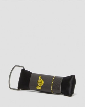 Black — Ribbon Dr.Martens 26 Inch Ribbon Shoe Laces (3-Eye) | SN-DM85200