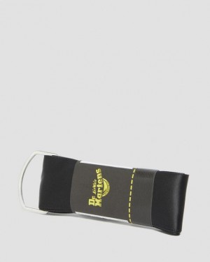 Black — Ribbon Dr.Martens 55 inch Ribbon Shoe Laces (8-10 Eye) | SN-DM85204