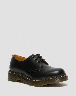 Black — Smooth Leather Dr.Martens 1461 Smooth Leather Oxford Shoes | SN-DM84535