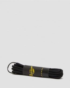 Black — Tetoron Dr.Martens 36 Inch Round Shoe Laces (4-5 Eye) | SN-DM85209