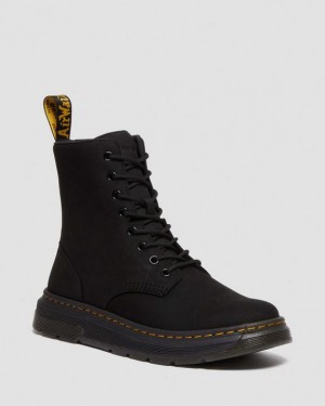 Buffbuck Dr.Martens Crewson Nubuck Leather Everyday Boots | SN-DM84958