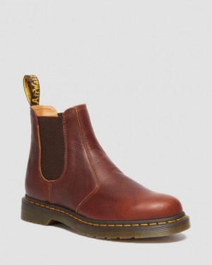 Cashew — Ambassador Dr.Martens 2976 Ambassador Leather Chelsea Boots | SN-DM84948