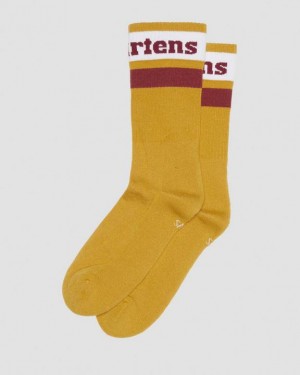 Cotton Blend Dr.Martens Athletic Logo Organic Cotton Blend Socks | SN-DM85242
