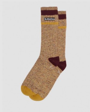 Cotton Blend Dr.Martens Marl Organic Socks | SN-DM85236