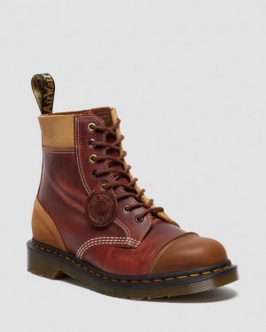 MULTI Dr.Martens 1460 Made in England Deadstock Leather Lace Up Boots | SN-DM84245