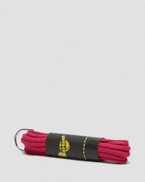 Pink — Polyester Dr.Martens 55 Inch Round Shoe Laces (8-10 Eye) | SN-DM85197