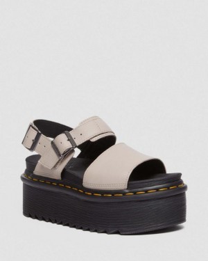 Pisa Dr.Martens Voss Pisa Leather Platform Sandals | SN-DM84637
