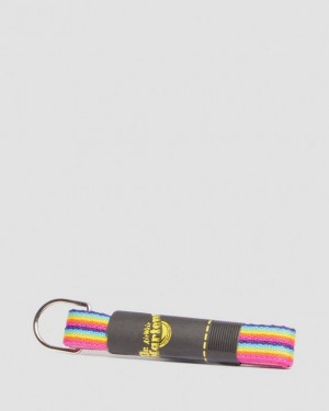 Rainbow — Polyester Dr.Martens 26 Inch Flat Rainbow Shoe Laces (3-Eye) | SN-DM85210