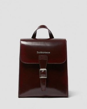 Red — Oxford Rub Off Dr.Martens Vegan Mini Backpack | SN-DM84786