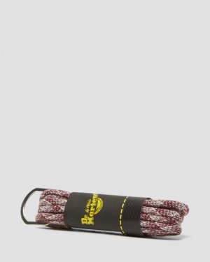 Red — Polyester Dr.Martens 55 Inch Round Marl Shoe Laces (8-10 Eye) | SN-DM85182
