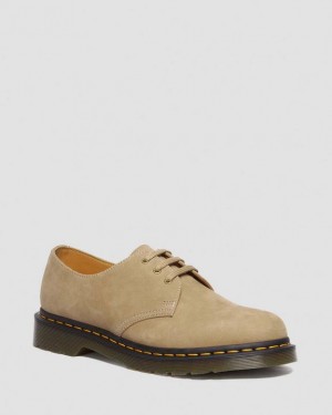 Savannah Tan — Tumbled Nubuck Dr.Martens 1461 Tumbled Nubuck Leather Oxford Shoes | SN-DM84560