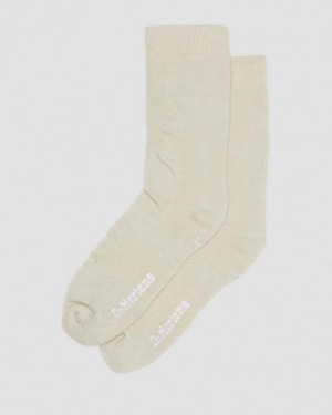 Stone — Cotton Blend Dr.Martens Double Doc Cotton Blend Socks | SN-DM85240