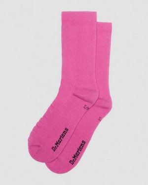 THRIFT PINK — Cotton Blend Dr.Martens Double Doc Cotton Blend Socks | SN-DM85227