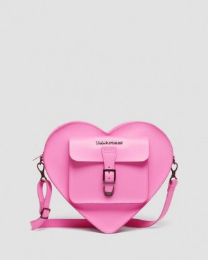 THRIFT PINK — Kiev Dr.Martens Heart Shaped Leather Backpack | SN-DM84772