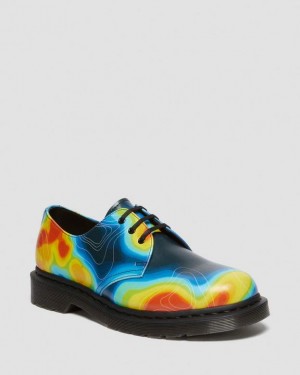 White — Genix Nappa Dr.Martens 1461 Genix Nappa Leather Oxford Shoes | SN-DM85058