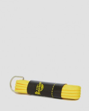 Yellow — Polyester Dr.Martens 55 Inch Round Shoe Laces (8-10 Eye) | SN-DM85203